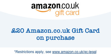 Purchase a full policy now and get a £20 amazon.co.uk gift card. Terms and conditions open in a new window.